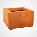 Donica Corten Metalowa Ogrodowa Bajo1 A - cortena.pl