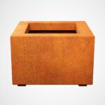 Donica Corten Metalowa Ogrodowa Bajo1 B - cortena.pl