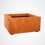 Donica Corten Metalowa Ogrodowa Bajo2 A - cortena.pl