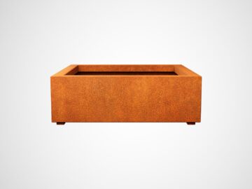 Donica Corten Metalowa Ogrodowa Bajo3 B - cortena.pl