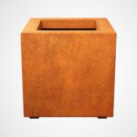 Donica Corten Metalowa Ogrodowa Cubo2 B - cortena.pl Donica Corten Metalowa Ogrodowa Cubo2 B - cortena.pl