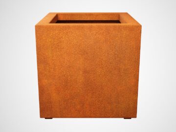 Donica Corten Metalowa Ogrodowa Cubo3 B - cortena.pl