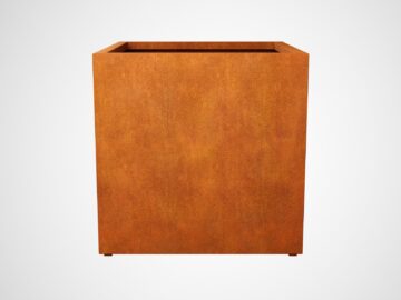 Donica Corten Metalowa Ogrodowa Cubo5 B - cortena.pl