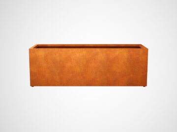 Donica Corten Metalowa Ogrodowa Largo11 B - cortena.pl