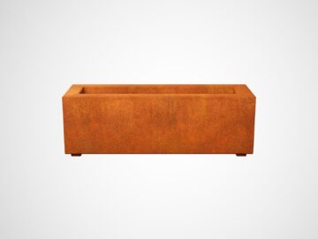 Donica Corten Metalowa Ogrodowa Largo1 B - cortena.pl