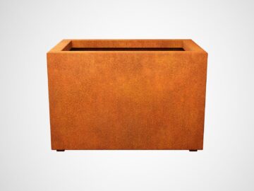 Donica Corten Metalowa Ogrodowa Largo5 B - cortena.pl