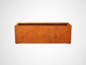 Donica Corten Metalowa Ogrodowa Largo7 B - cortena.pl