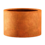 Donica Z Cortenu Okragla Metalowa 900x600 - cortena.pl