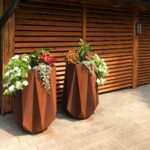 Donica Geometryczna Designerska Corten Cristal - cortena.pl Donica Geometryczna Designerska Corten Cristal - cortena.pl