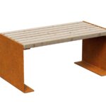 ławka Flanco2 2 Corten A - cortena.pl
