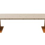 ławka Flanco2 3 Corten B - cortena.pl ławka Flanco2 3 Corten B - cortena.pl