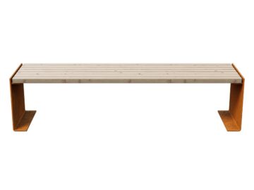 ławka Flanco2 4 Corten B - cortena.pl