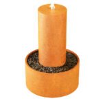 Fontanna metalowa corten okrągła FCZ4 - cortena.pl Fontanna metalowa corten okrągła FCZ4 - cortena.pl