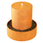 Fontanna metalowa corten okrągła FCZ6 - cortena.pl Fontanna metalowa corten okrągła FCZ6 - cortena.pl