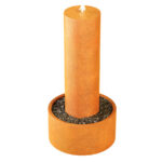 Fontanna metalowa corten okrągła FCZ7 - cortena.pl Fontanna metalowa corten okrągła FCZ7 - cortena.pl