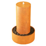 Fontanna metalowa corten okrągła FCZ8 - cortena.pl Fontanna metalowa corten okrągła FCZ8 - cortena.pl