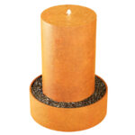 Fontanna metalowa corten okrągła FCZ9 - cortena.pl Fontanna metalowa corten okrągła FCZ9 - cortena.pl