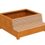 Lawko Donica Bastidor Ogrodowa Miejska 1 Corten A - cortena.pl