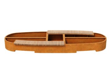 Lawko Donica Bastidor Ogrodowa Miejska 4 Corten B - cortena.pl