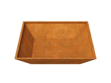 Lawko Donica Bastidor Ogrodowa Miejska 5a Corten B - cortena.pl