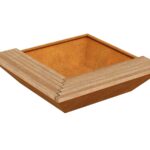 Lawko Donica Bastidor Ogrodowa Miejska 5b Corten A - cortena.pl