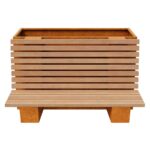 Lawko Donica Bastidor Ogrodowa Miejska 6 Corten B - cortena.pl