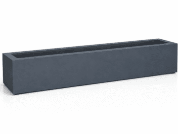 Donica Aluminiowa Largo 3 180 30 30 Antracyt - cortena.pl