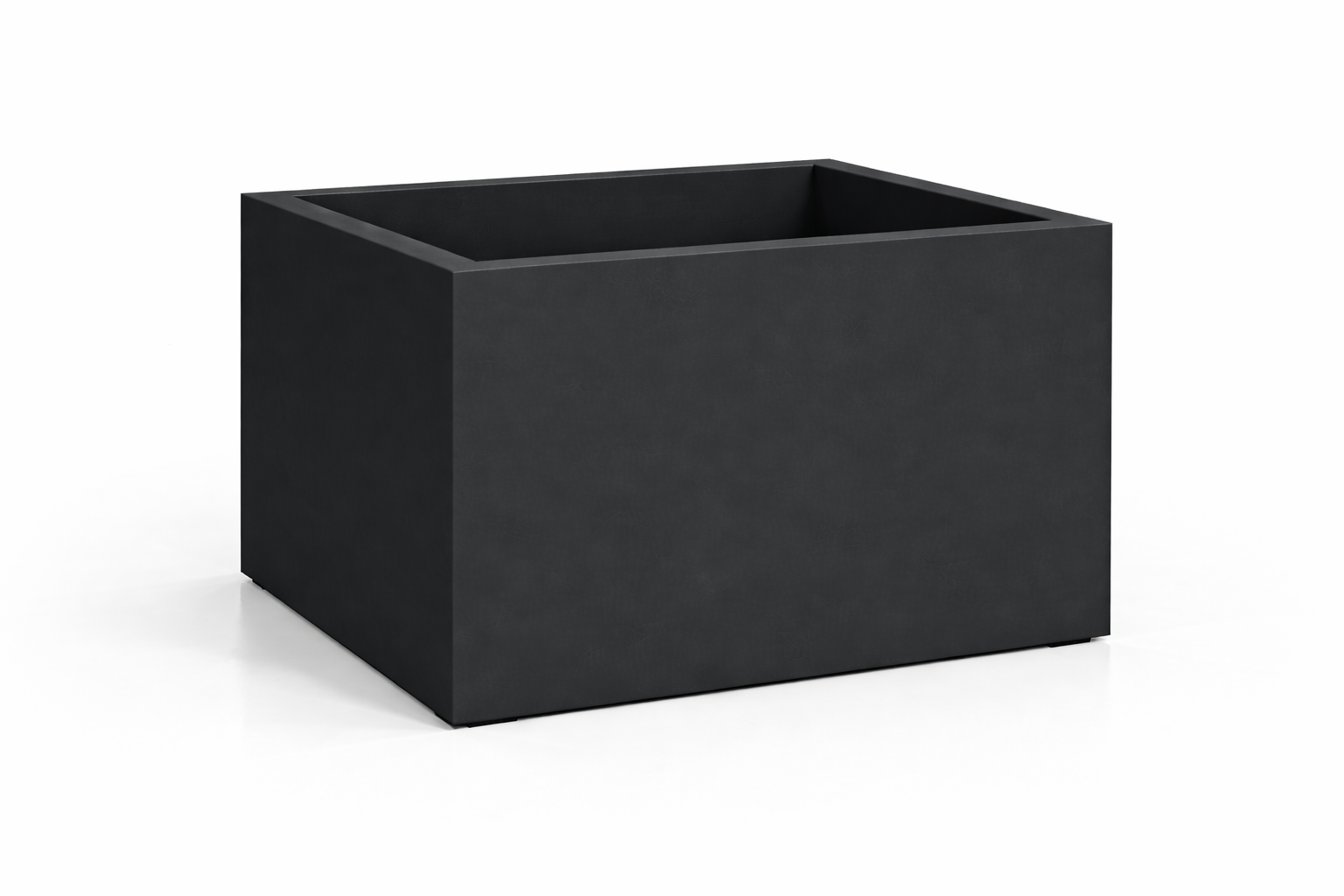 Donica Aluminiowa Largo 9 120 90 90 Czarna - cortena.pl