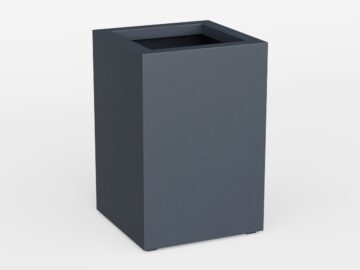 Donica Ogrodowa Aluminiowa Alto 3 Szara S - cortena.pl