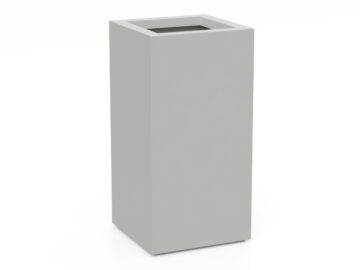 Donica Ogrodowa Aluminiowa Alto 4 Biała S - cortena.pl