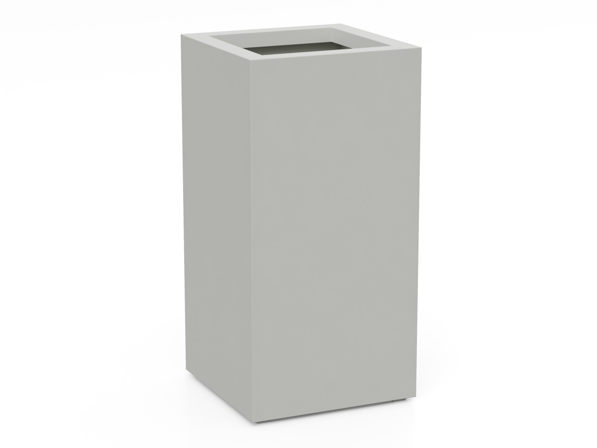 Donica Ogrodowa Aluminiowa Alto 4 Biała S - cortena.pl Donica Ogrodowa Aluminiowa Alto 4 Biała S - cortena.pl