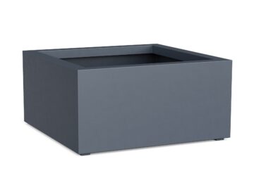 Donica Ogrodowa Aluminiowa Bajo 6 Szara S - cortena.pl