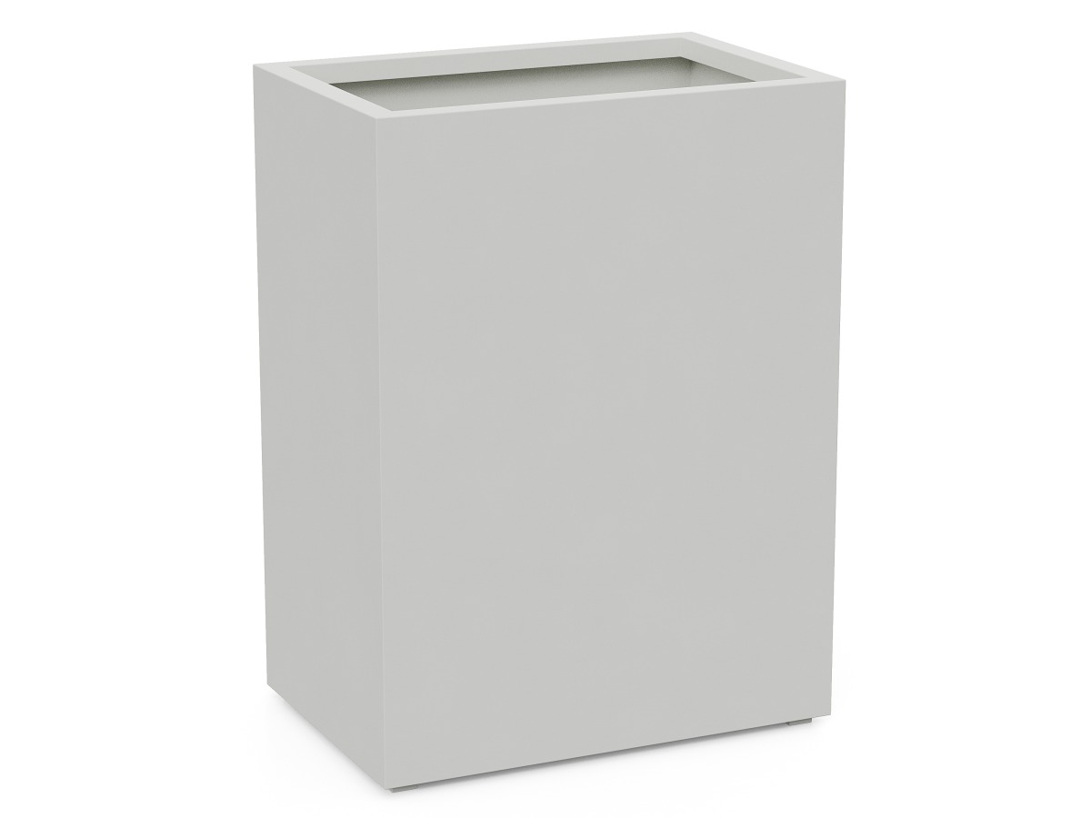 Donica Ogrodowa Aluminiowa Estrecho 11 Biała S - cortena.pl Donica Ogrodowa Aluminiowa Estrecho 11 Biała S - cortena.pl