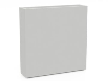 Donica Ogrodowa Aluminiowa Estrecho 14 Biała S - cortena.pl