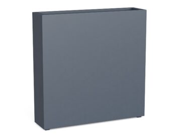 Donica Ogrodowa Aluminiowa Estrecho 14 Szara S - cortena.pl