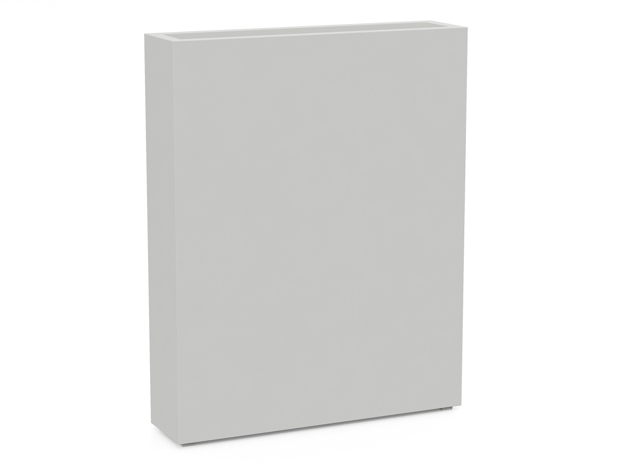 Donica Ogrodowa Aluminiowa Estrecho 15 Biała S - cortena.pl Donica Ogrodowa Aluminiowa Estrecho 15 Biała S - cortena.pl