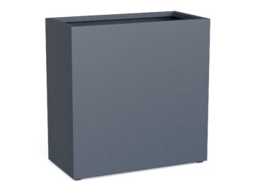 Donica Ogrodowa Aluminiowa Estrecho 17 Szara S - cortena.pl