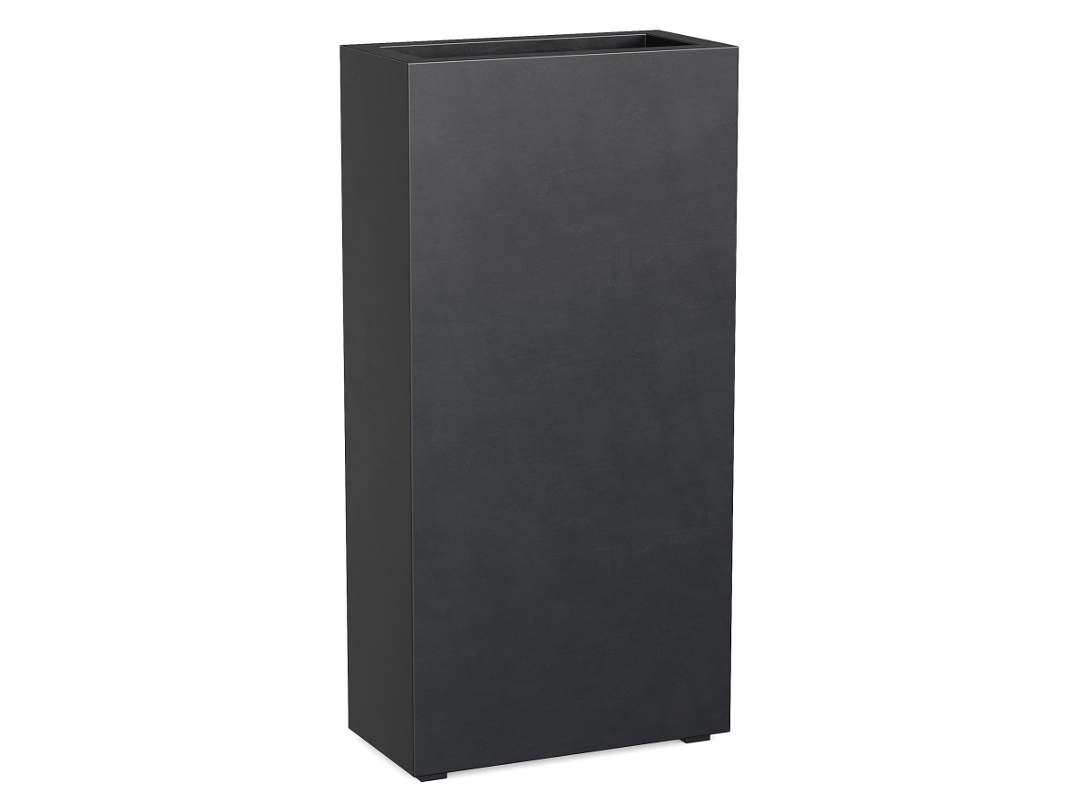 Donica Ogrodowa Aluminiowa Estrecho 2 Czarna Antracyt S - cortena.pl Donica Ogrodowa Aluminiowa Estrecho 2 Czarna Antracyt S - cortena.pl