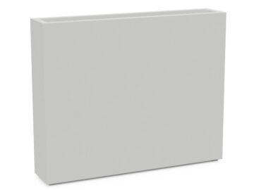 Donica Ogrodowa Aluminiowa Estrecho 20 Biała S - cortena.pl