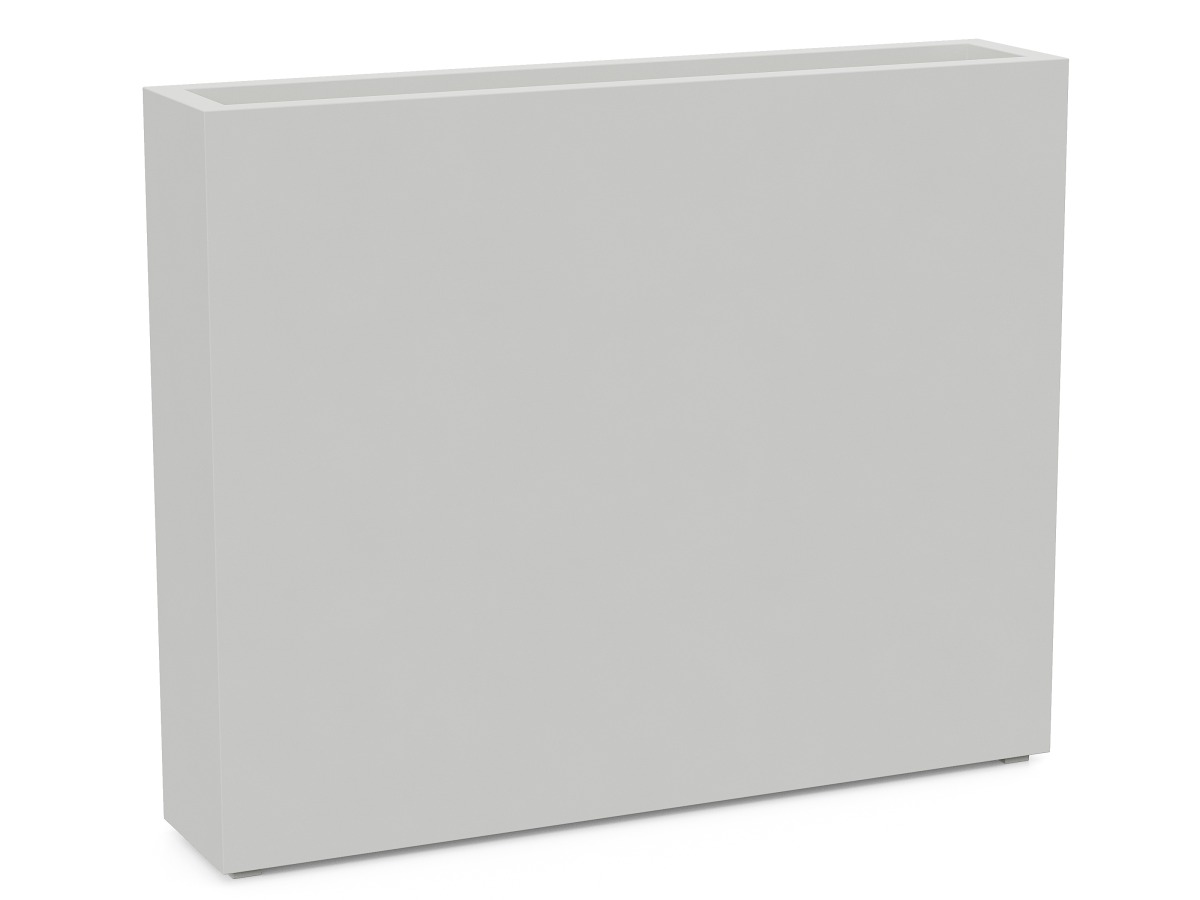 Donica Ogrodowa Aluminiowa Estrecho 20 Biała S - cortena.pl Donica Ogrodowa Aluminiowa Estrecho 20 Biała S - cortena.pl