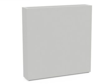 Donica Ogrodowa Aluminiowa Estrecho 21 Biała S - cortena.pl