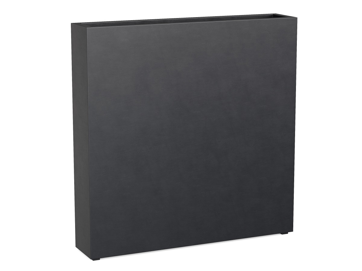 Donica Ogrodowa Aluminiowa Estrecho 21 Czarna Antracyt S - cortena.pl Donica Ogrodowa Aluminiowa Estrecho 21 Czarna Antracyt S - cortena.pl