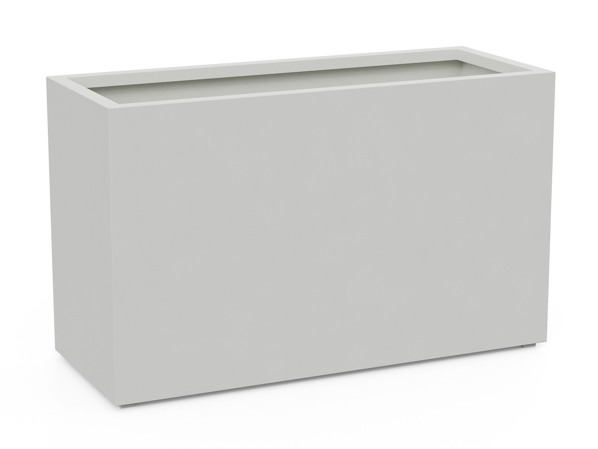 Donica Ogrodowa Aluminiowa Estrecho 22 Biała S - cortena.pl Donica Ogrodowa Aluminiowa Estrecho 22 Biała S - cortena.pl