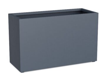 Donica Ogrodowa Aluminiowa Estrecho 22 Szara S - cortena.pl