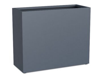 Donica Ogrodowa Aluminiowa Estrecho 23 Szara S - cortena.pl