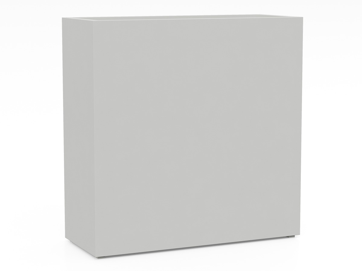 Donica Ogrodowa Aluminiowa Estrecho 24 Biała S - cortena.pl Donica Ogrodowa Aluminiowa Estrecho 24 Biała S - cortena.pl