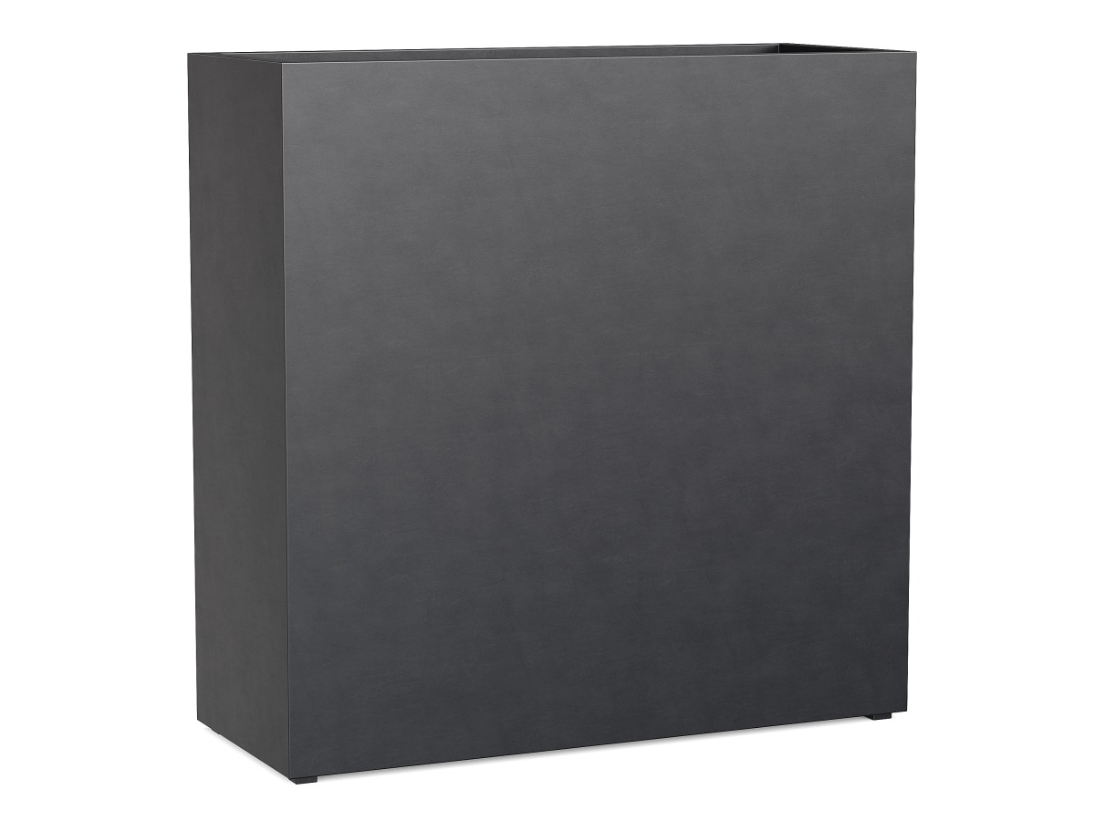 Donica Ogrodowa Aluminiowa Estrecho 24 Czarna Antracyt S - cortena.pl Donica Ogrodowa Aluminiowa Estrecho 24 Czarna Antracyt S - cortena.pl