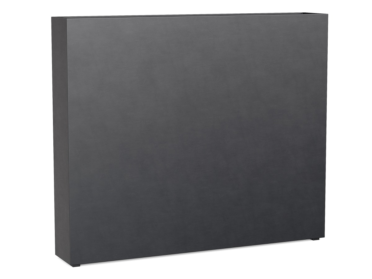 Donica Ogrodowa Aluminiowa Estrecho 27 Czarna Antracyt S - cortena.pl Donica Ogrodowa Aluminiowa Estrecho 27 Czarna Antracyt S - cortena.pl