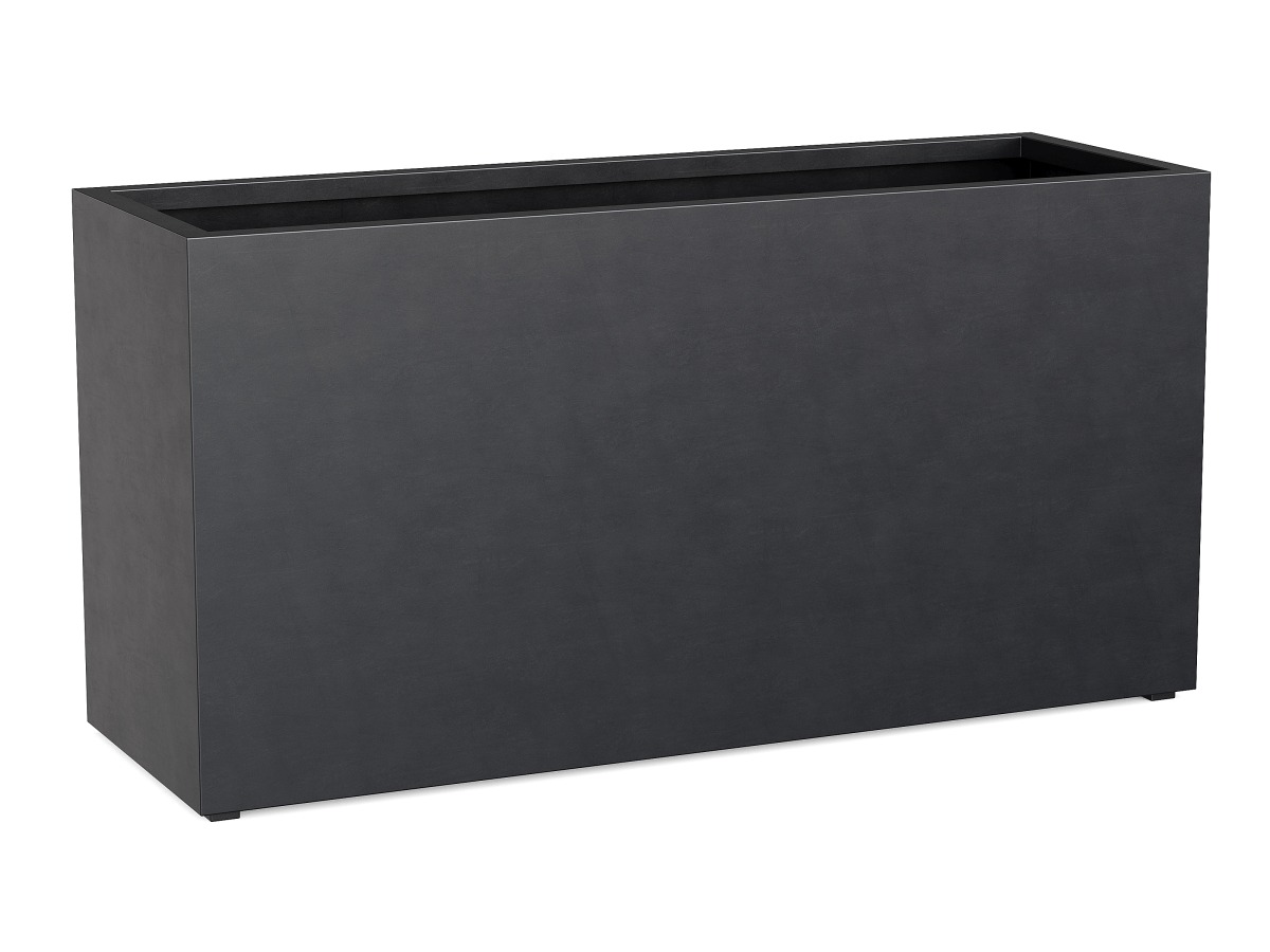 Donica Ogrodowa Aluminiowa Estrecho 28 Czarna Antracyt S - cortena.pl Donica Ogrodowa Aluminiowa Estrecho 28 Czarna Antracyt S - cortena.pl