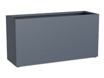 Donica Ogrodowa Aluminiowa Estrecho 28 Szara S - cortena.pl